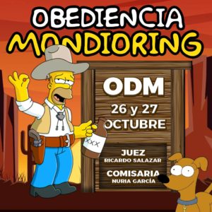 Prueba ODM (Obediencia Mondioring)